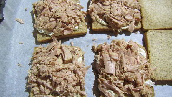 ШАГ 7. сэндвич с тунцом