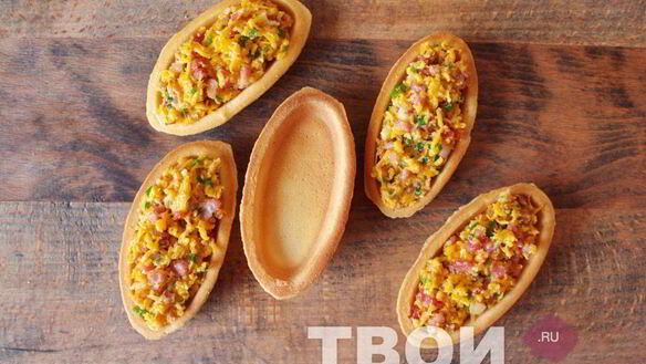 ШАГ 5. тарталетки с сыром