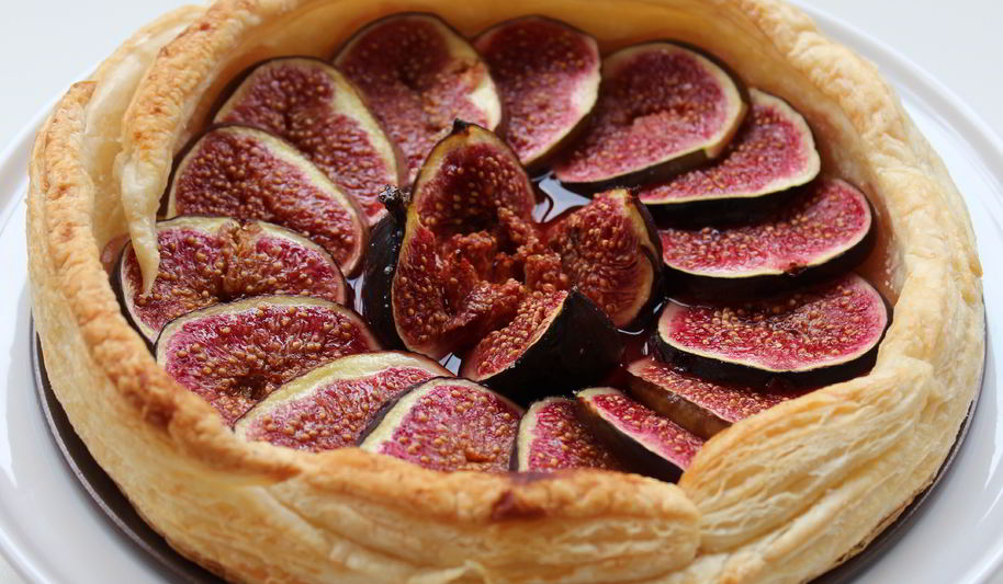 Рецепт быстрый тарт с инжиром