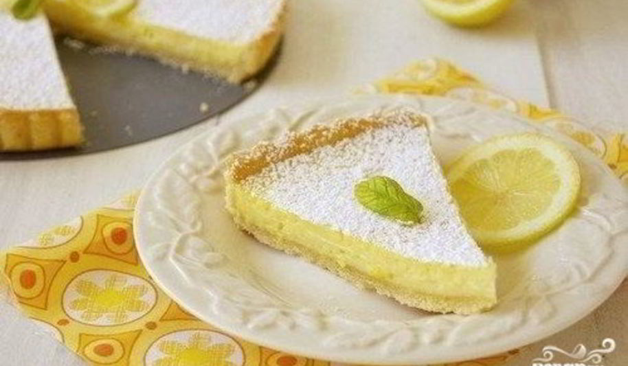 Рецепт французский лимонный тарт
