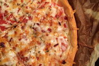 Французский томатный тарт