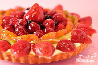 Фруктово-ягодный тарт
