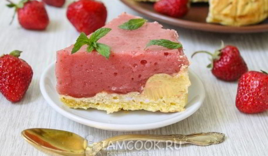 Рецепт клубничный тарт