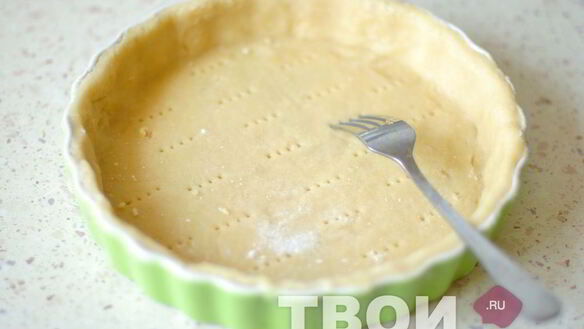 ШАГ 3. кремовый тарт с малиной