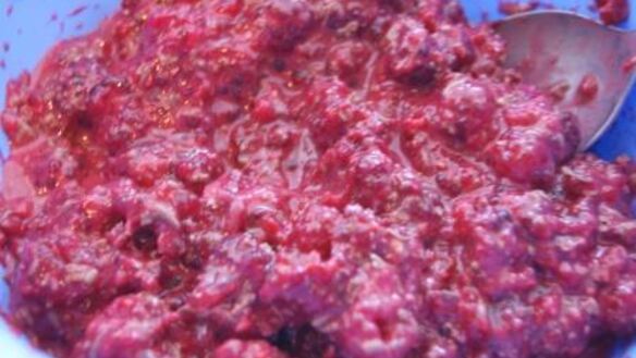 ШАГ 3. малиновый тарт со сливочной заливкой