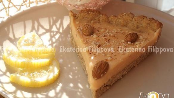 ШАГ 18. миндальный тарт с шоколадно-грейпфрутовым кремом