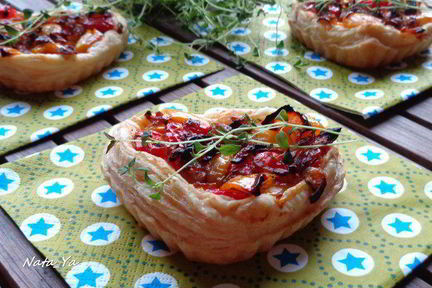 Мини-тарты со сладким перцем