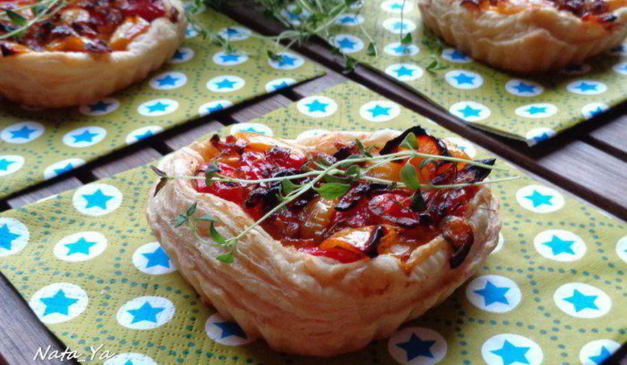 Рецепт мини-тарты со сладким перцем