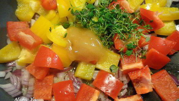 ШАГ 4. мини-тарты со сладким перцем