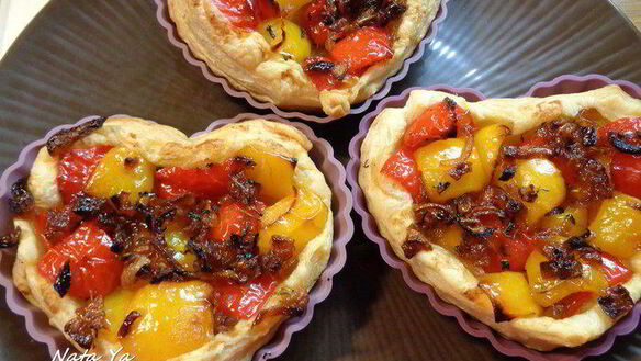 ШАГ 10. мини-тарты со сладким перцем