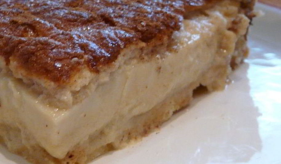 Рецепт молочный тарт