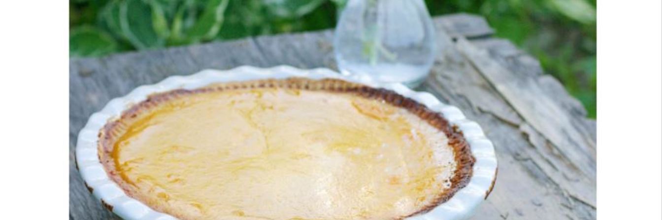 Нежный тыквенный тарт