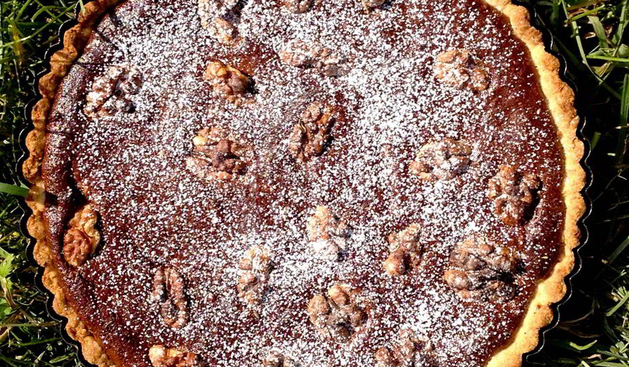 Рецепт ореховый тарт с шоколадом