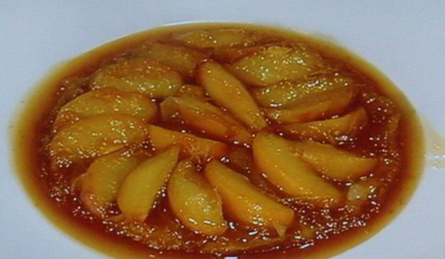 Рецепт персиковый тарт татен