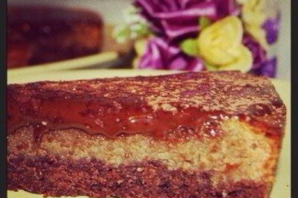 Шоколадно-арахисовый тарт