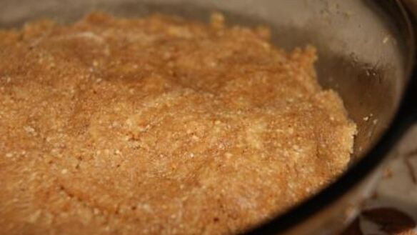 ШАГ 4. шоколадно-арахисовый тарт