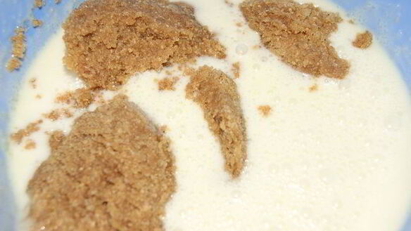 ШАГ 10. шоколадно-арахисовый тарт