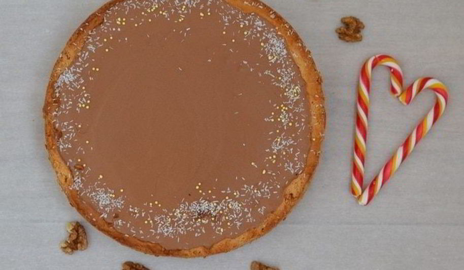 Рецепт шоколадно-банановый тарт