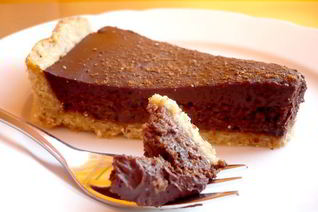 Шоколадно-сливочный тарт Только мысли все о нем и о нем