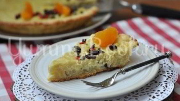 ШАГ 12. тарт с бананом и кокосовым молоком