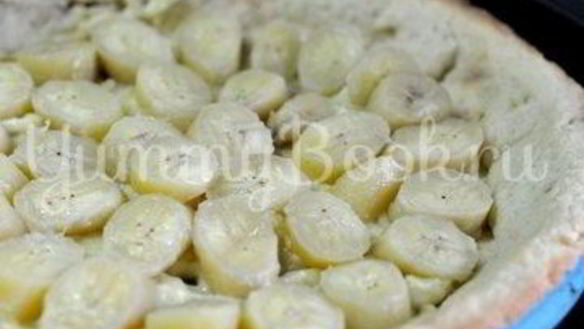 ШАГ 10. тарт с бананом и кокосовым молоком