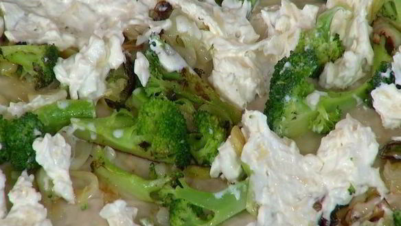 ШАГ 9. тарт с брокколи, луком-пореем и сыром