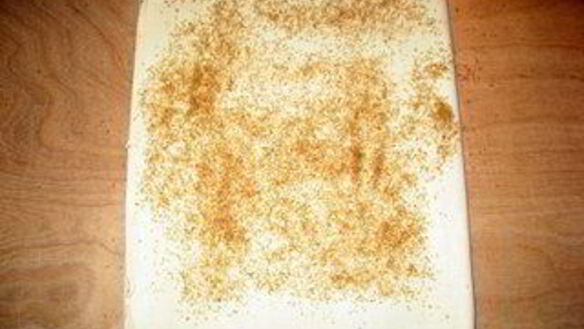 ШАГ 3. тарт с домашним марципаном из миндаля и грецких орехов