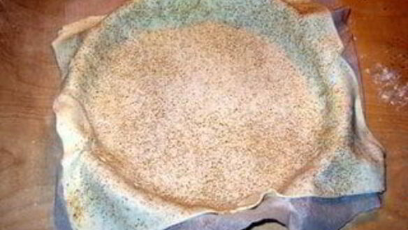 ШАГ 6. тарт с домашним марципаном из миндаля и грецких орехов