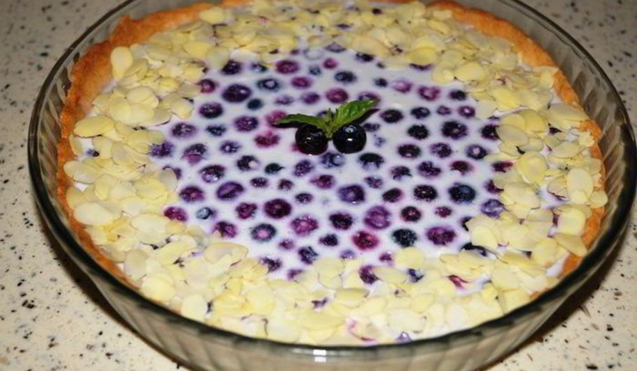Рецепт тарт с голубикой