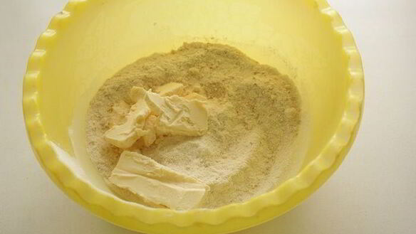 ШАГ 2. тарт с рикоттой и брусникой