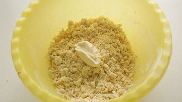 ШАГ 3. тарт с рикоттой и брусникой