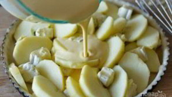 ШАГ 6. тарт с яблоками и сыром