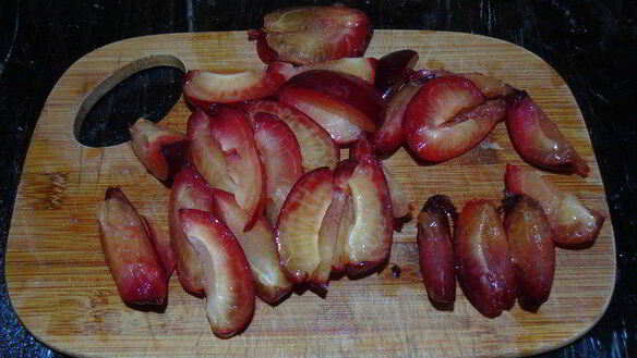 ШАГ 7. тарт со сливой