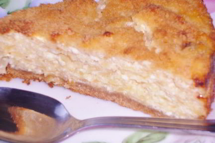 Тарт суфле с яблоками