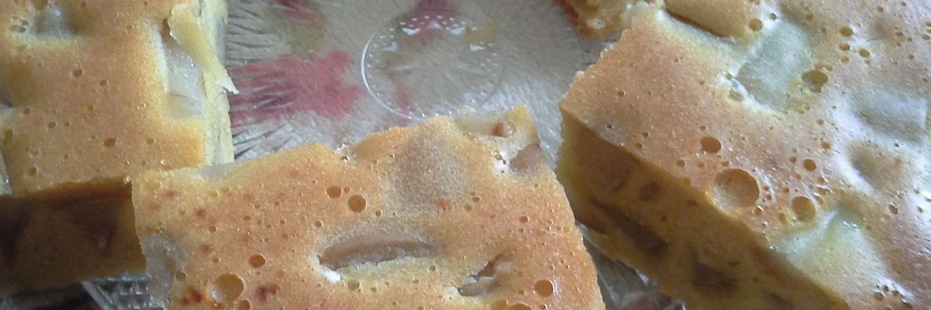 Тарт татен с грушей и медом