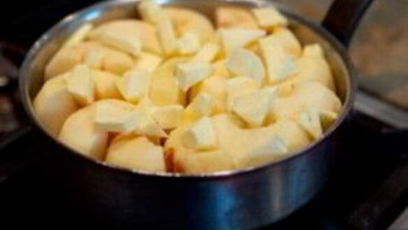 ШАГ 3. тарт татен с яблоками