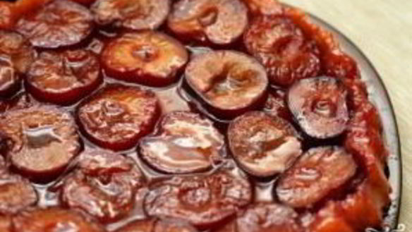 ШАГ 10. тарт татен со сливами