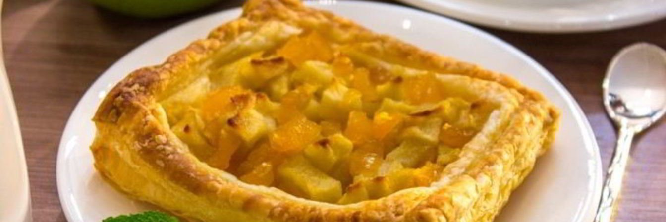 Тарты с тыквой и яблоками