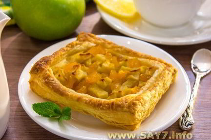 Тарты с тыквой и яблоками