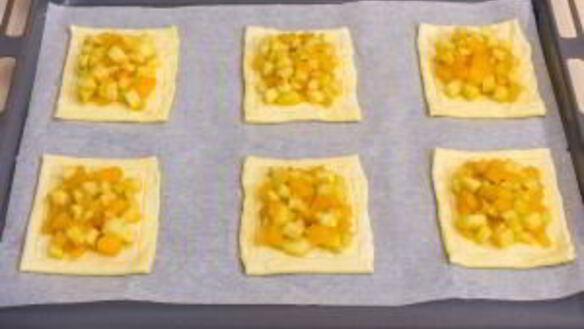 ШАГ 10. тарты с тыквой и яблоками