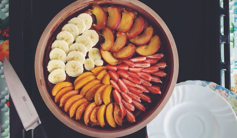 Рецепт творожный тарт с абрикосами