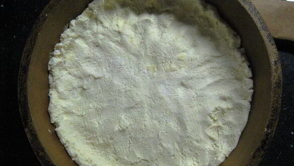 ШАГ 2. творожный тарт с кабачковой начинкой