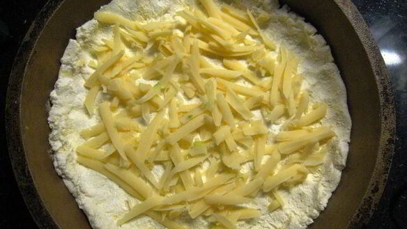 ШАГ 3. творожный тарт с кабачковой начинкой