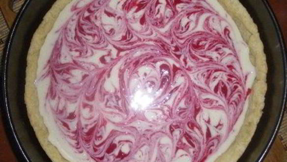 ШАГ 3. творожный тарт с малиной и заварным кремом