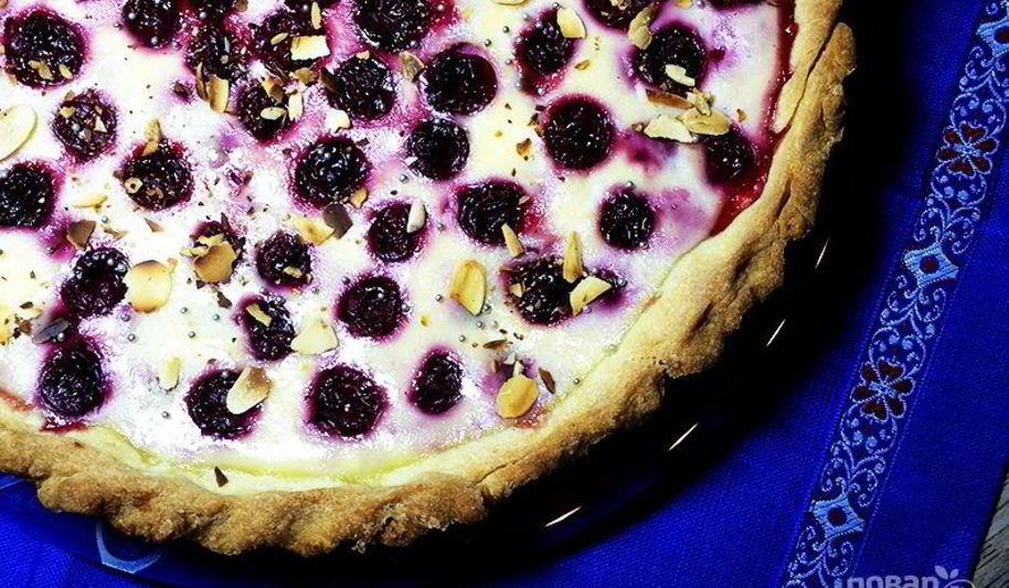 Рецепт вишневый тарт