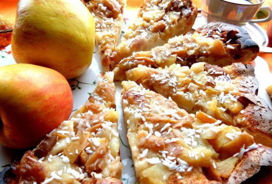 Яблочно-грушевый тарт Татен