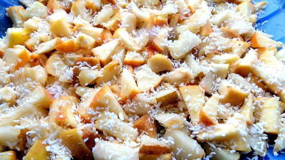 ШАГ 13. яблочно-грушевый тарт татен