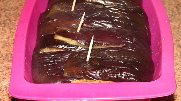 ШАГ 7. террин из баклажанов и фарша