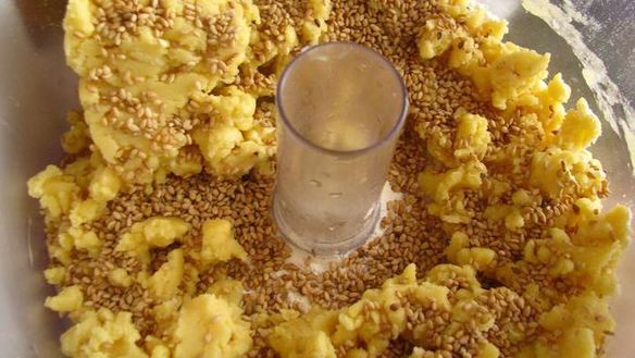 ШАГ 2. творожный киш с баклажанами и томатами