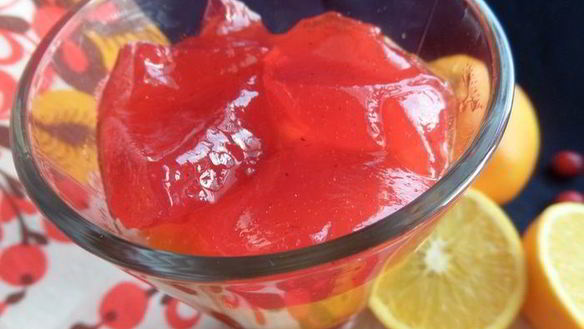 ШАГ 20. тыквенный курд со смородиновым желе